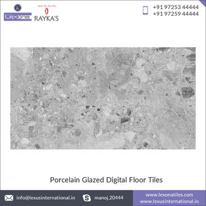 Carreaux de sol en porcelaine brillante de couleur foncée avec une large gamme de Collection de Design en taille 60x120CM provenant d'inde - Product Image 4