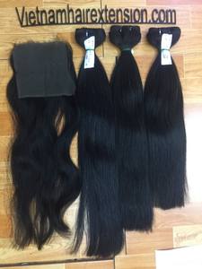 Extensiones de Cabello Virgen Remy, Ondulado Liso Sedoso, 100% Cabello Humano, Trama Individual - Product Image 6