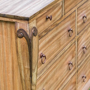 Toge หน้าอกพรีเมี่ยมตู้ลิ้นชักไม้เนื้อแข็ง,หน้าอกของลิ้นชักที่มีพื้นผิวธรรมชาติที่กำหนดเองสำหรับบ้านและโรงแรม - Product Image 3