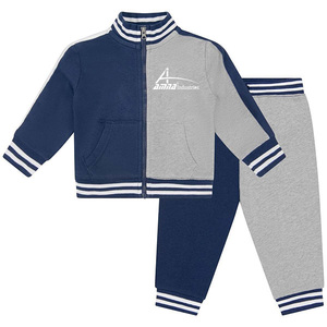Survêtement imprimé personnalisé pour enfants, fermeture à glissière en coton/polaire à vendre - Product Image 2