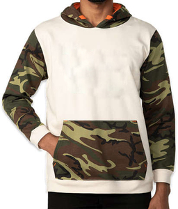 China Manufacturer's <b>Men's</b> Casual Camo Hoodie <b>Jacket</b> Winter XS Size Solid Stand Custom Logo Latest Design OEM Services - Product Image 6