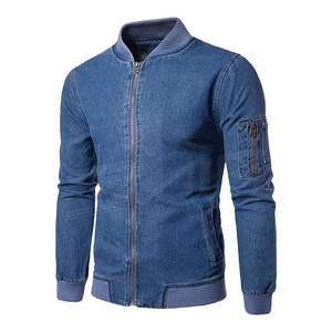 Chaqueta Vaquera Casual Estilo Trucker Vintage Lavada Streetwear Ajustada Unisex Venta al por Mayor Proveedor OEM ODM - Product Image 2