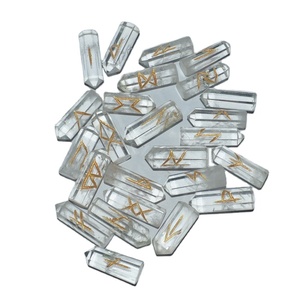Best Deal on <b>Crystal</b> Quartz Pencil Rune <b>Set</b> | <b>Crystal</b> Quartz Pencil Rune <b>Set</b> for Sale | <b>Crystal</b> Quartz Pencil Rune <b>Set</b> - Product Image 1
