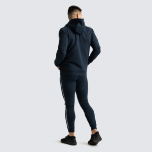 Logo personnalisé OEM Ensemble de jogging unisexe en coton/polyester écologique et respirant Vêtements de sport Survêtement Vêtements de sport d'hiver pour adultes - Product Image 5