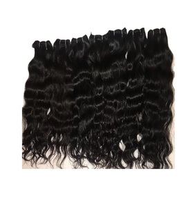 Nouvelle machine conviviale Double trame Remy Extensions de cheveux cuticule aligné vierge brut indien cheveux humains doux vague régulière - Product Image 1