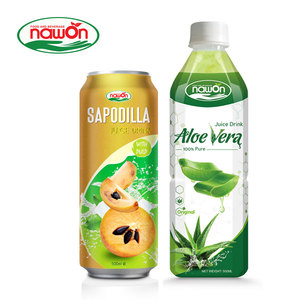 500ml NAWON Canned Sapodilla Fruit Juice <b>Paper</b> Packaging OEM ODM Beverage Manufacturer - Product Image 1