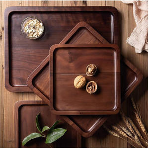 Meilleur plateau de service en bois massif de Sesham Design moderne Prix du produit supérieur pour l'article de table - Product Image 6