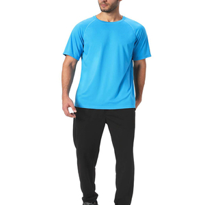 Venta al por mayor ropa de hombre Camisetas de alta calidad 180g algodón logotipo personalizado impresión en blanco cuello redondo verano manga corta Hombre camiseta - Product Image 4