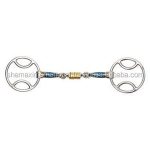 Shemax บิตเหล็ก2023แบบกำหนดเองสำหรับการขี่ม้าขี่ม้าสีฟ้า - Product Image 5