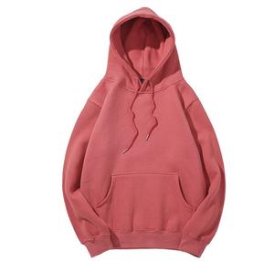 Sweat à capuche pour homme en coton 100% avec impression personnalisée, doublure polaire, deux poches avant et logo personnalisé - Product Image 4