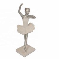 Statue de couple dansant abstrait moderne, figurine en résine blanche pour décoration murale, décoration de salon, décoration de bureau, sculpture d'art moderne