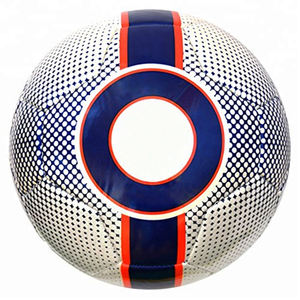 Pakistan Vente en gros Haute rétention d'air Durable PVC TPU 12 Panneau Texturé Ballon de Football Imprimé Personnalisé Compétition Sportive Football - Product Image 1