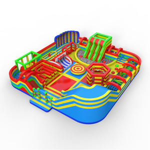 CQ kaleler ve slaytlar ile CQ kapalı oyun alanı şişme Park oyun alanı <span class=keywords><strong>Paradise</strong></span> cennet - Product Image 4