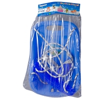 Balançoire pour bébé en plastique avec longue corde, pince en acier, ceinture de sécurité, design moderne, mobilier d'extérieur, utilisation intérieure, jouets simples et amusants, OEM, jardin, parc
