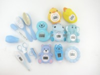 Kit de soins pour bébé de sécurité pour bébé, kit de soins de santé pour bébé thermomètre ensemble de kit de toilettage