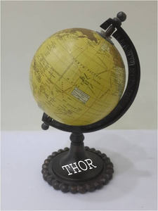 Mappa del mondo in plastica moderna mappa del mondo decorativo da tavolo da ufficio decorazione ruotata stile mappa del mondo dal mondo moderno - Product Image 3