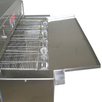 Four à bande transporteuse électrique pour la cuisson des pizzas, équipement de cuisson, 50/60 pizzas/heure, four à pâtisserie en acier inoxydable, fours à bande transporteuse électriques