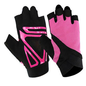 Guantes de entrenamiento transpirables con logotipo personalizado, guantes antideslizantes para entrenamiento de gimnasio, guantes antideslizantes para levantamiento de pesas - Product Image 1