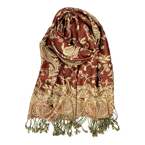 New Style Ladies Viscose Material Printed <b>Pashmina</b> <b>Shawl</b> Manufacturer - Product Image 1