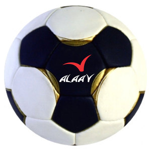 Vente en gros balle souple durable cousue à la main match de football balle à la main - Product Image 5