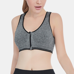 Soutien-gorge de sport pour femmes et adultes, couleur peau en Polyester Spandex, fait - Product Image 5