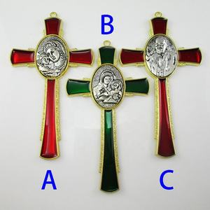 Medalla del Sagrado Corazón de María del Papa Francisco Católico, Crucifijo, Cruz - Product Image 4