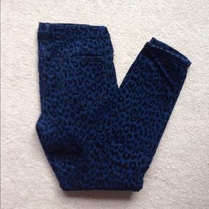 Pantalon en Denim floqué pour femmes, noir, bleu, à la mode - Product Image 4