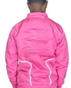 Ensemble short deux pièces pour homme de haute qualité Coupe-vent respirant avec veste réfléchissante Ensemble short réflecteur - Product Image 3