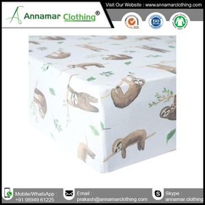 Drap-housse pour berceau de bébé en coton biologique, drap confortable, 100% original - Product Image 3