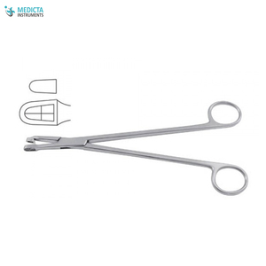 Forceps chapados en oro para hacer fotos, instrumentos ginecológicos con mango único - Product Image 2