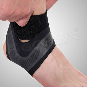 Coussinet de cheville noir ajustable 1 pièce, Supports pour la gymnastique, confortable, pour vêtements de gymnastique - Product Image 3