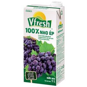 Caja y botella de zumo de uvas VFresh 1L de calidad superior de Vietnam al por mayor, Envasado de puré con sabor - Product Image 6