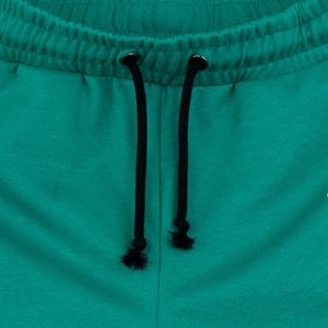 Pantalones cortos deportivos para correr transpirables de secado rápido de mezcla de poliéster y algodón para hombre, pantalones cortos informales de verano sólidos con estampado personalizado y logotipo alto - Product Image 3