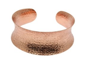 Texturized <b>Copper</b> Fashion Bangles Elegant <b>Bracelet</b> Design - Product Image 3