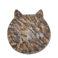 Tapis pour animaux Asterisk 100% feutre de laine fait main pour chats et chiens - Respirant, toutes saisons, lavable à la main, fabriqué au Népal - Alibaba