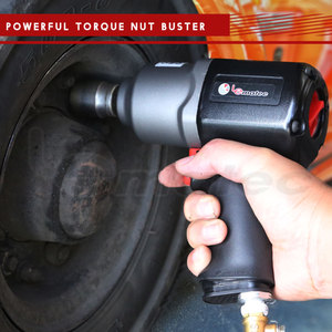 ประแจลม Lematec ขนาด 1/2 นิ้ว แบบ Super Duty หัวกระแทกคู่ สำหรับงานหนัก - Product Image 2