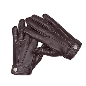 Gants de conduite en cuir de mouton, gris, classique, pour hommes, à la mode - Product Image 3