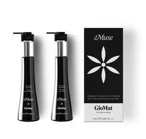 Tratamiento Capilar MUSE, Champú Premium, Mascarilla Capilar, Fórmula Italiana, Aceite de Cáñamo, Queratina, Sin Silicona/Parabenos, Brillo Capilar Profesional - Product Image 1