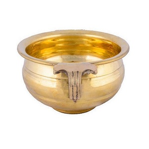 Tazón Urli de latón pulido dorado de último diseño, calidad premium, tamaño personalizado a un precio aceptable. - Product Image 5