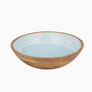 ชามเสิร์ฟเคลือบไม้มะม่วง - Product Image 1