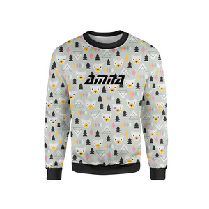 Cuello redondo 3D plenamente de sudadera de gran tamaño sudadera para la venta - Product Image 2