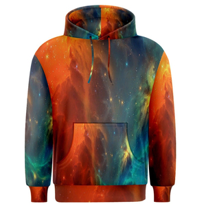 GAF Spring Wear Nuevo diseño Precio al por mayor Personalizado en todas partes Impresión completa Sudaderas con capucha en blanco liso Sudadera con capucha - Product Image 5