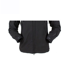 2020 hommes extérieur coquille souple vestes mince hiver coupe-vent en polaire tissu col montant pour automne randonnée en gros - Product Image 5