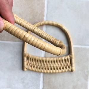 Piezas y Accesorios Especiales para Bolsos BaoMinh RBH093 Asa de Mimbre y Bambú para Bolsos - Product Image 4