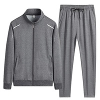 Ensemble de survêtements décontractés pour hommes Spring Brand, imprimé personnalisé, à capuche, 100 % coton, respirant, coupe-vent, léger