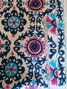 Wholesale Cotton Handmade Embroidered Fabric By The Yard Garments, Bags & Home Bedding Accessories Redesign Multipurpose Fabric - Product Image 3