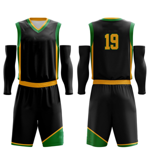 เครื่องแบบบาสเกตบอลระเหิดคุณภาพสูงปรับแต่ง - Product Image 3