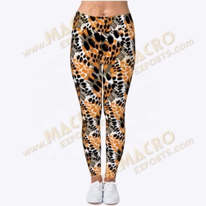 Nuevos Leggings de Yoga con Estampado Floral, Pantalones Deportivos de Cintura Alta con Cordón para Mujer, Impresión Personalizada por Transferencia de Calor, Fitness y Ocio - Product Image 1