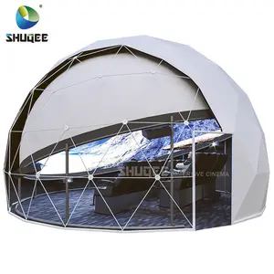 Manufacturer 14 People 5D Cinema Geodesic Dome Projection 5D Dome Cinema