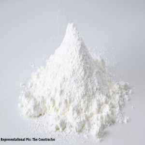 Crochet printemps-été, ciment blanc - Product Image 1